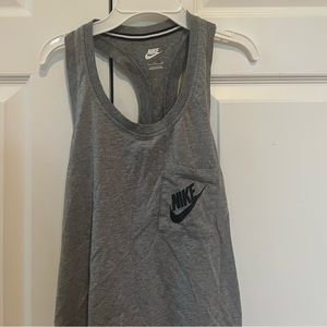 Child’s Nike gray tank top.